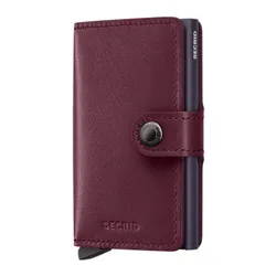 Portfel kieszonkowy RFID Secrid Miniwallet Original - cranberry