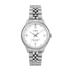 Timex Waterbury TW2R69400 Gümüş / Beyaz Saatler