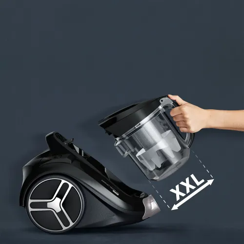 Tefal Compact Power XXL Total Clean, odkurzacz bezworkowy, 900 W, filtracja, 2,5 l