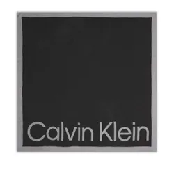 Calvin Klein AOP Sling Jaquard eșarfă Logo 130x130 K60k611125 CK negru BAX