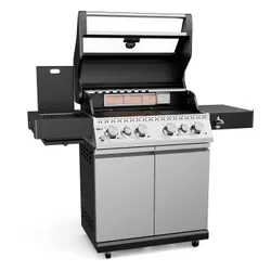 Grill gazowy KOLER Krone S1 Silver 21.6 kW 73 x 46 cm