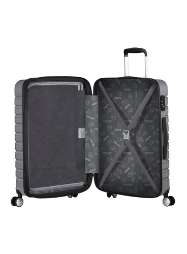 Средний чемодан American Tourister Flashline-sky silver