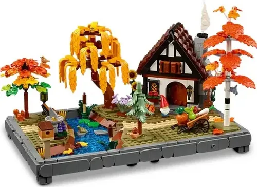 LEGO Icons 11372 Jesienny ogród z chatką