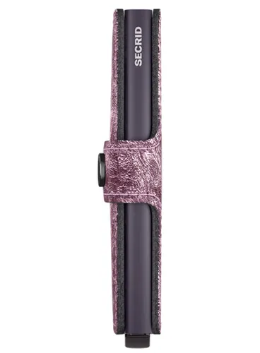 Secrid kompaktowy portfel z RFID Miniwallet Crunch - pink