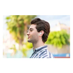 Słuchawki dokanałowe EARFUN Air Pro 4 TWS ANC Perłowy