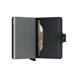 Secrid Miniwallet Optik Mini Cüzdan-siyah / titanium