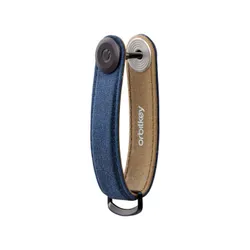 Etui organizer na klucze Orbitkey Waxed Canvas - navy blue