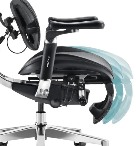 Fotel DIABLO CHAIRS Brave V-Kinetic Czarny