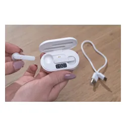 Słuchawki douszne XMUSIC TWS750W Wodoodporne Biały
