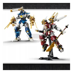 LEGO Ninjago 71870 Bliźniacze tytanowe mechy, zestaw klocków 12+
