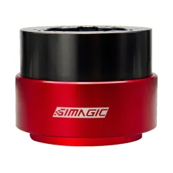 Adapter Simagic Quick Release 50 Szybkozłącza do kierownicy Aluminiowa Czarno-czerwony