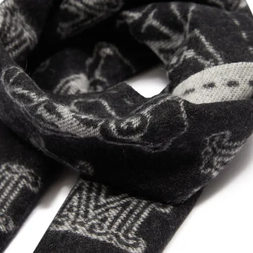 Șal Max Mara Wsamina 234546373 Furat Negru 002