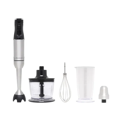 Blender Kohersen Stainless Steel Smart 1200W Rozdrabniacz Końcówka do ubijania
