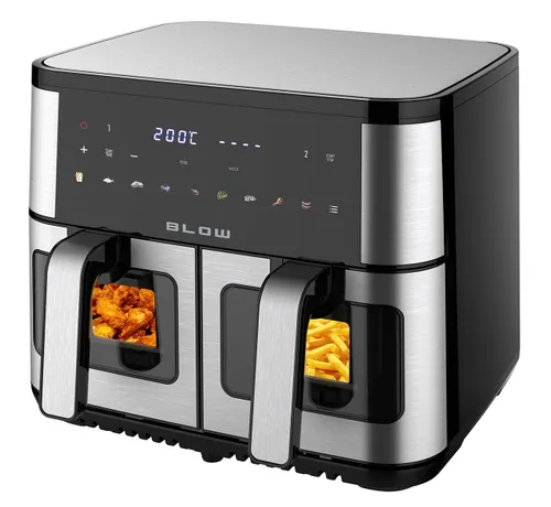 Air Fryer Frytkownica beztłuszczowa BLOW 44-601 9l z podwójnym koszem