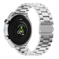 Smartwatch IMIKI Xplorer Oyster Srebrno-niebieski
