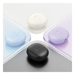 Słuchawki bezprzewodowe USAMS Rhymbo TWS Douszne Bluetooth 5.3 Niebieski