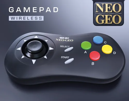 Pad NEOGEO AES+ Gamepad Black
