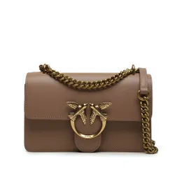 Pinko Love One Mini DC AI 23-24 PCPL 100074 A0f1 geantă Bej D01q