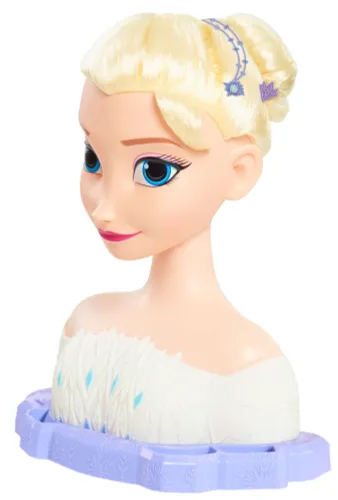 Lalka JUST PLAY Głowa do stylizacji Disney Princess Kraina Lodu Elsa 32796