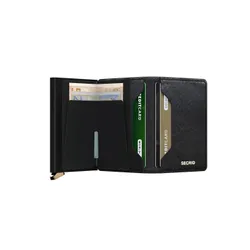 Кошелек Secrid Premium Slimwallet Emboss Diamond RFID - черный