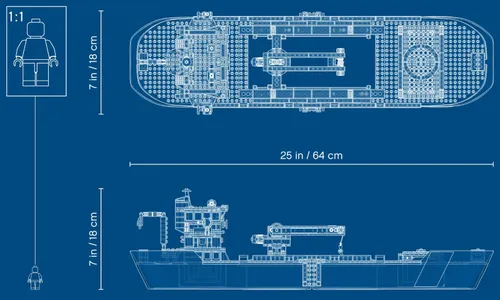 Конструктор Lego 60266 City - Океан: исследовательское судно