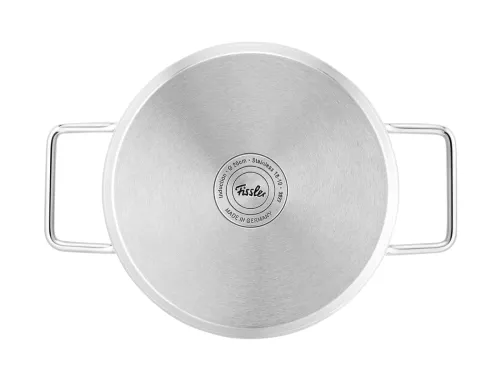 FISSLER Pure Collection 3,6 l - garnek ze stali nierdzewnej ze szklaną pokrywką
