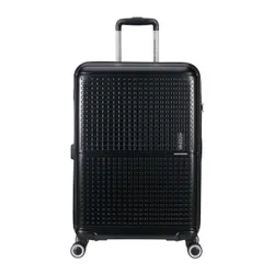 Walizka średnia American Tourister GeoPop - shadow black