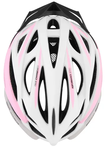 Kask rowerowy SPOKEY Femme Biało-różowy MTB (rozmiar M)