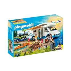 Playmobil Zestaw Family Fun 9318 Wycieczka kamperem