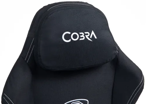 Fotel COBRA Player 5.0 CRF53BK Czarny + podnóżek