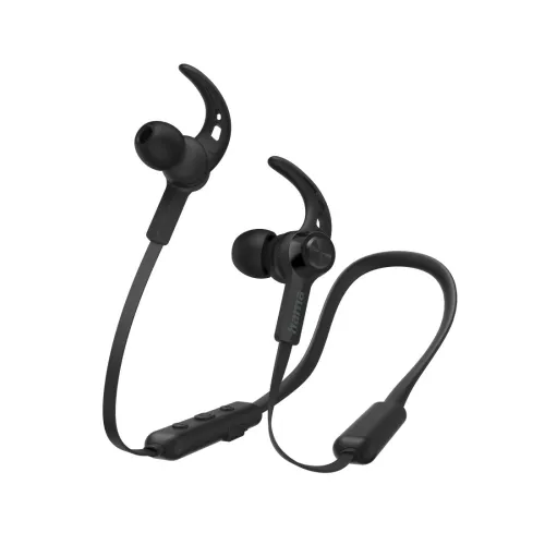 Słuchawki bezprzewodowe Hama Freedom Neck III Dokanałowe Bluetooth 5.3 Czarny