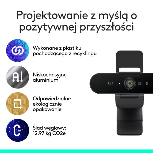 Kamera internetowa Logitech Brio 4K Grafitowy