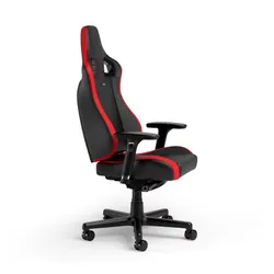 Fotel Noblechairs EPIC COMPACT Black Carbon Red Gamingowy do 120kg Skóra ECO Czarno-czerwony