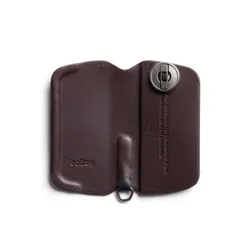 Skórzane etui na klucze Bellroy Key Cover (third edition) - deep plum