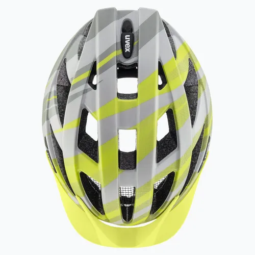 Kask rowerowy UVEX Air Wing CC grey/lime matt