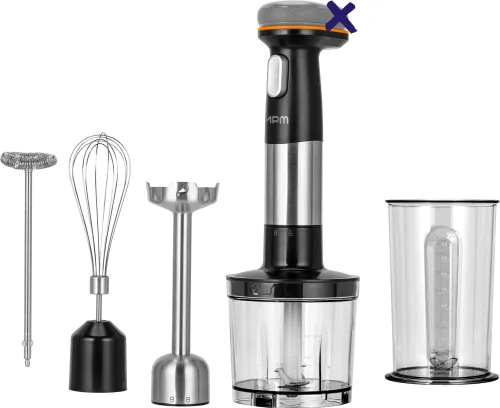 Blender MPM GoFree CMBL-01 180W Mini rozdrabniacz Końcówka do ubijania Końcówka do spieniania