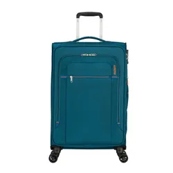 American Tourister Crosstrack Genişletilebilir Orta Bavul-navy / orange