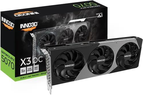 Karta graficzna INNO3D GeForce RTX 5070 X3 12GB DLSS 4