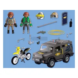 PLAYMOBIL 72066 POJAZD TAKTYCZNY SWAT zestaw dla dzieci +4 lata