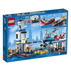 Конструктор Lego City Приморская полиция и пожарные (60308)