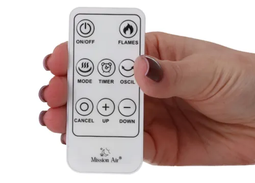 Termowentylator MISSION AIR Malmo 2400 W Biały