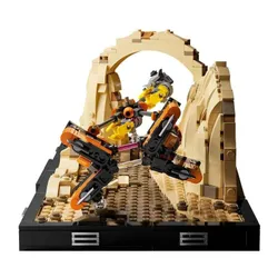 Конструктор LEGO Star Wars 75380 Diorama: гонка преследователей в Mos Espa