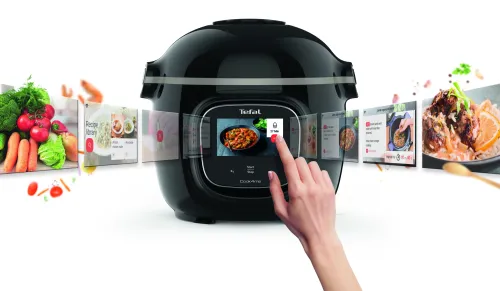 Multicooker Tefal Cook4me Touch Wi-Fi CY9128 1600W 6l Kosz do gotowania na parze + XA6078