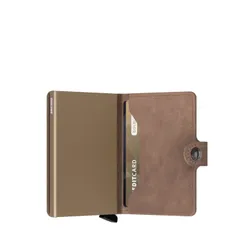 Portfel kieszonkowy Secrid Miniwallet Vintage - taupe