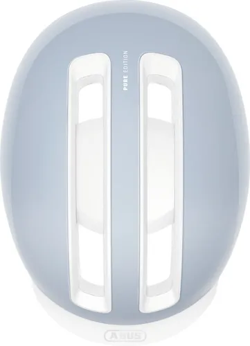 Kask rowerowy ABUS Hud-y Pure Niebiesko-biały Miejski (rozmiar L)