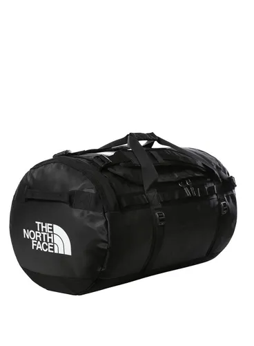 Base Camp Duffel L The North Face Su Geçirmez Seyahat Çantası-siyah / beyaz