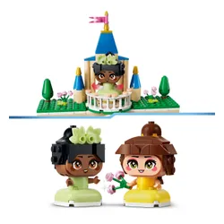 LEGO 43291 Disney Princess Mała Bella i Tiana z zamkiem