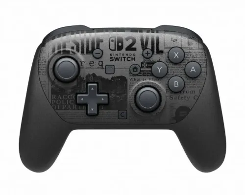 Pad Nintendo Switch 2 Pro Controller Resident Evil do Nintendo Switch 2 Bezprzewodowy Czarny
