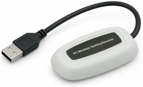 Pad FroggieX FX-X360-PC-W-WR do PC, Xbox 360 Bezprzewodowy Biały