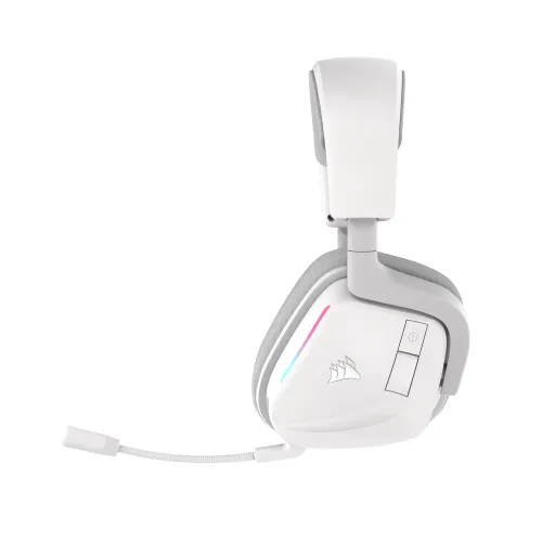 Słuchawki bezprzewodowe z mikrofonem Corsair Void Wireless v2 PlayStation White Nauszne Biały